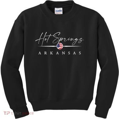 Hot Springs Arkansas Kids Sweatshirt