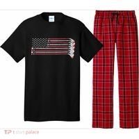 Hockey Sticks American Flag Pajama Set thumb 0
