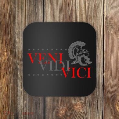History Students And History Lover For Veni Vidi Vici Coaster