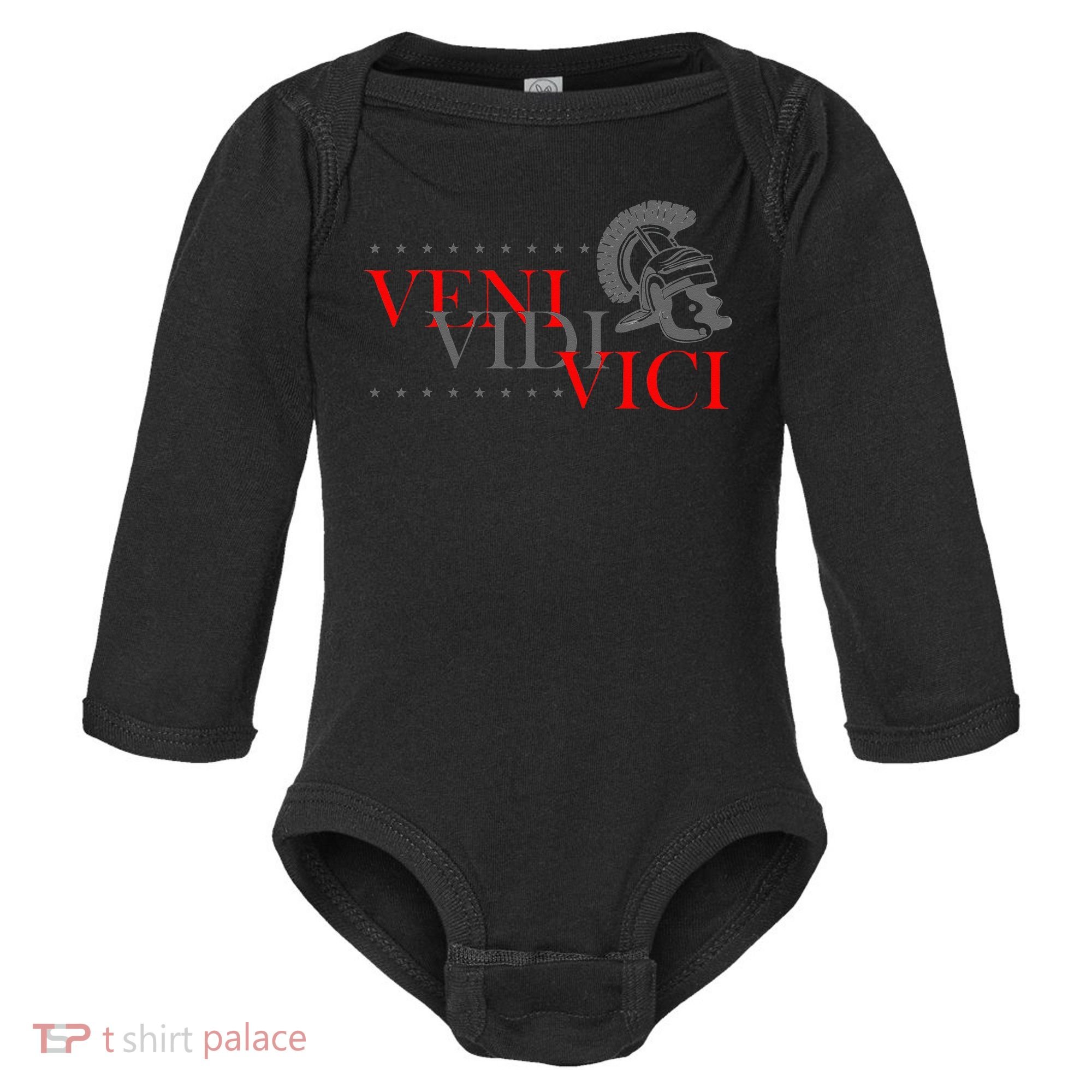 History Students And History Lover For Veni Vidi Vici Baby Long Sleeve Bodysuit
