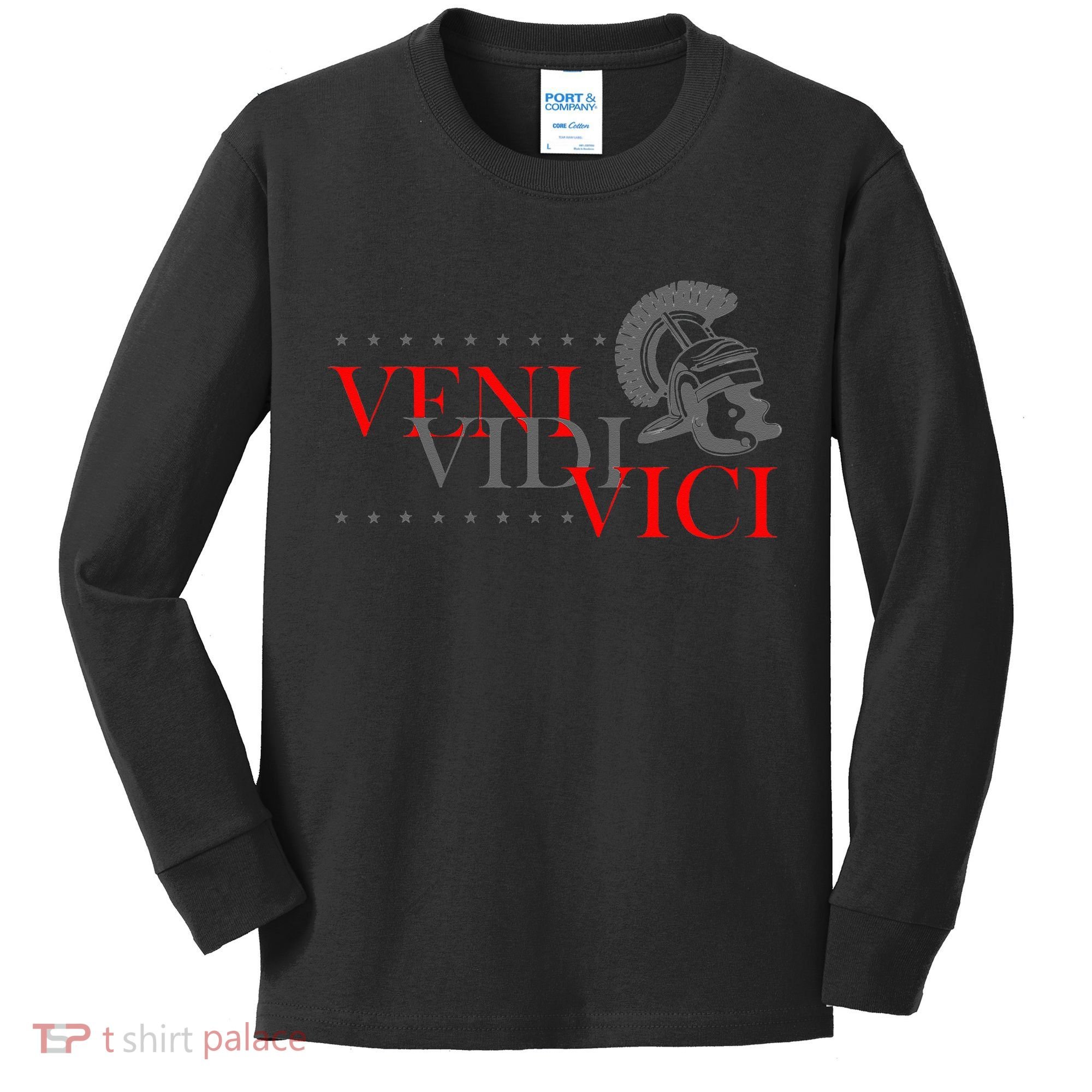 History Students And History Lover For Veni Vidi Vici Kids Long Sleeve Shirt