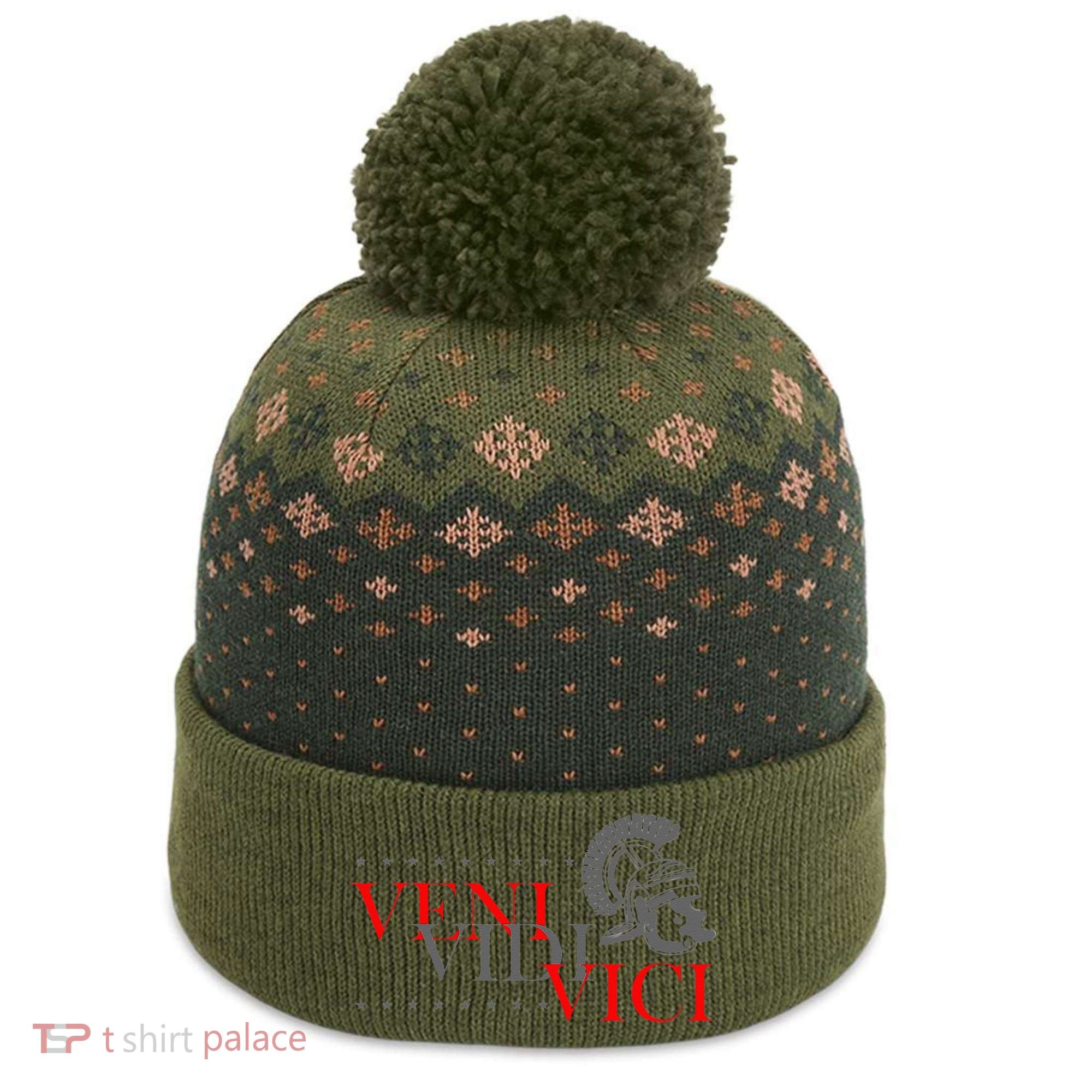 History Students And History Lover For Veni Vidi Vici The Baniff Cuffed Pom Beanie