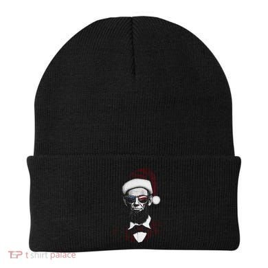 Hipster Santa Abraham Lincoln Beanie