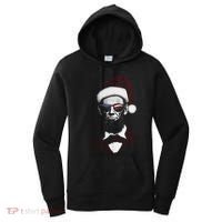 Hipster Santa Abraham Lincoln Women's Hoodie thumb 0
