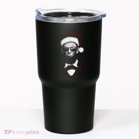 Hipster Santa Abraham Lincoln Tumbler thumb 0