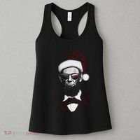 Hipster Santa Abraham Lincoln Women's Tank Top thumb 3