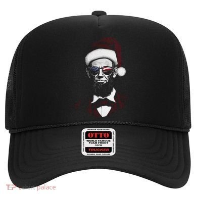 Hipster Santa Abraham Lincoln Hat
