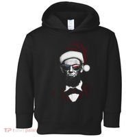 Hipster Santa Abraham Lincoln Toddler Hoodie thumb 0