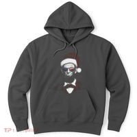 Hipster Santa Abraham Lincoln Hoodie thumb 0