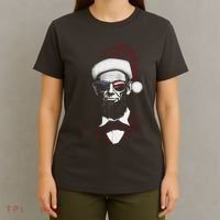 Hipster Santa Abraham Lincoln T-Shirt thumb 4