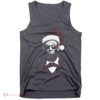 Hipster Santa Abraham Lincoln Tank Top thumb 0