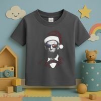 Hipster Santa Abraham Lincoln Toddler T-Shirt thumb 3