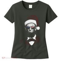 Hipster Santa Abraham Lincoln Women's T-Shirt thumb 0