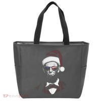Hipster Santa Abraham Lincoln Tote Bag thumb 0