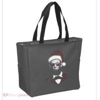Hipster Santa Abraham Lincoln Tote Bag thumb 2