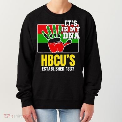 HBCU Souvenir Authentic Red Black and Green HBCU Campus Women's Sweatshirt