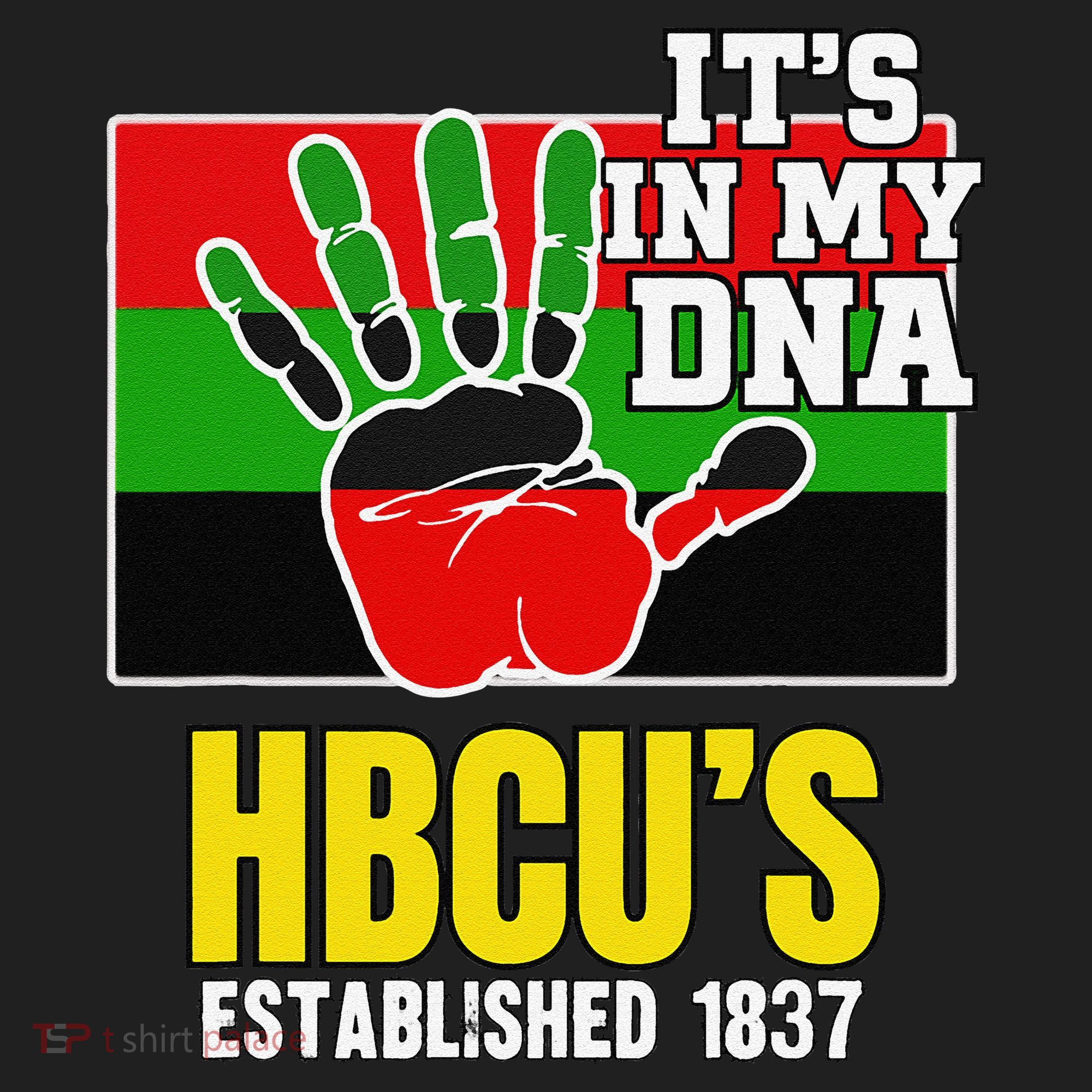 HBCU Souvenir Authentic Red Black and Green HBCU Campus Women's Sweatshirt