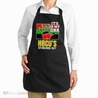 HBCU Souvenir Authentic Red Black and Green HBCU Campus Apron thumb 2