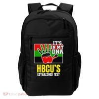 HBCU Souvenir Authentic Red Black and Green HBCU Campus Backpack thumb 0