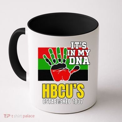 HBCU Souvenir Authentic Red Black and Green HBCU Campus Coffee Mug