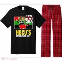 HBCU Souvenir Authentic Red Black and Green HBCU Campus Pajama Set thumb 0