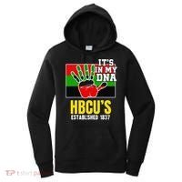 HBCU Souvenir Authentic Red Black and Green HBCU Campus Women's Hoodie thumb 0