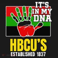HBCU Souvenir Authentic Red Black and Green HBCU Campus Women's Hoodie thumb 2