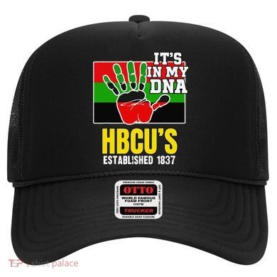 HBCU Souvenir Authentic Red Black and Green HBCU Campus Hat