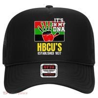 HBCU Souvenir Authentic Red Black and Green HBCU Campus Hat thumb 0