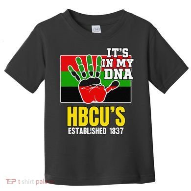 HBCU Souvenir Authentic Red Black and Green HBCU Campus Toddler T-Shirt