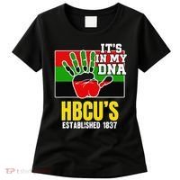 HBCU Souvenir Authentic Red Black and Green HBCU Campus Women's T-Shirt thumb 0