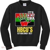 HBCU Souvenir Authentic Red Black and Green HBCU Campus Kids Sweatshirt thumb 0