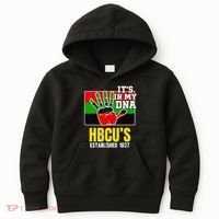 HBCU Souvenir Authentic Red Black and Green HBCU Campus Kids Hoodie thumb 0