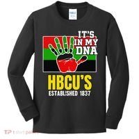 HBCU Souvenir Authentic Red Black and Green HBCU Campus Kids Long Sleeve Shirt thumb 0