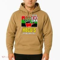 HBCU Souvenir Authentic Red Black and Green HBCU Campus Hoodie thumb 2