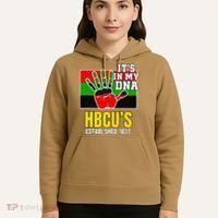 HBCU Souvenir Authentic Red Black and Green HBCU Campus Hoodie thumb 5