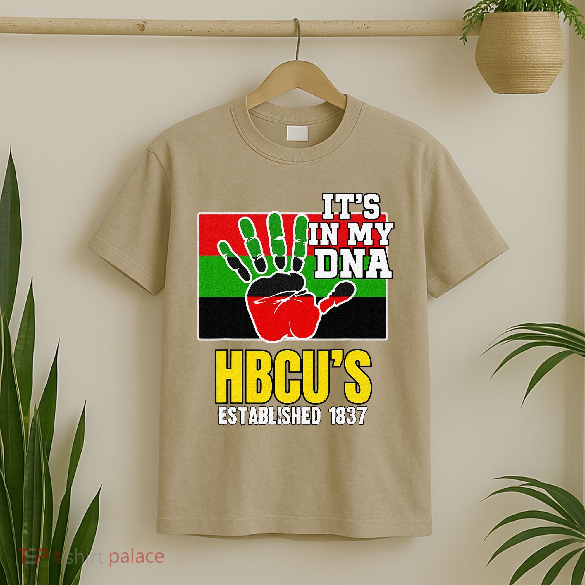 HBCU Souvenir Authentic Red Black and Green HBCU Campus T-Shirt