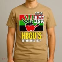 HBCU Souvenir Authentic Red Black and Green HBCU Campus T-Shirt thumb 3