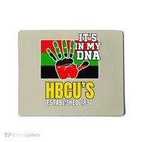 HBCU Souvenir Authentic Red Black and Green HBCU Campus Mousepad thumb 0