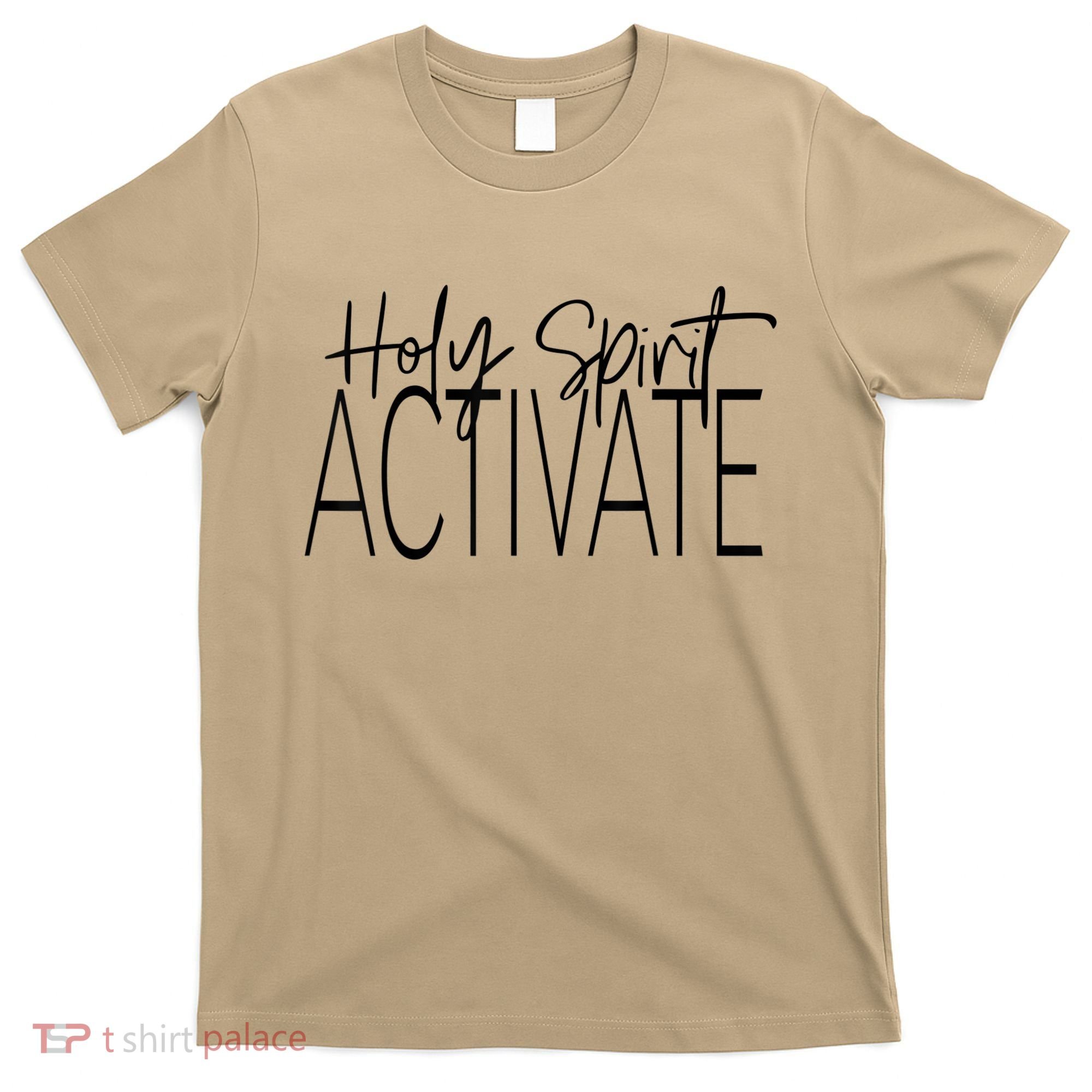 Holy Spirit Activate Western Jesus Lover Christian Religious T-Shirt