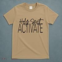 Holy Spirit Activate Western Jesus Lover Christian Religious T-Shirt thumb 5