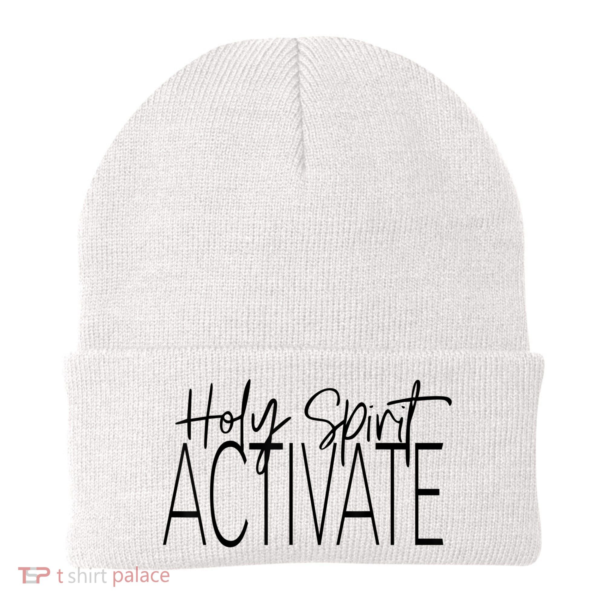 Holy Spirit Activate Western Jesus Lover Christian Religious Beanie