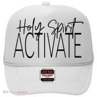 Holy Spirit Activate Western Jesus Lover Christian Religious Hat thumb 0