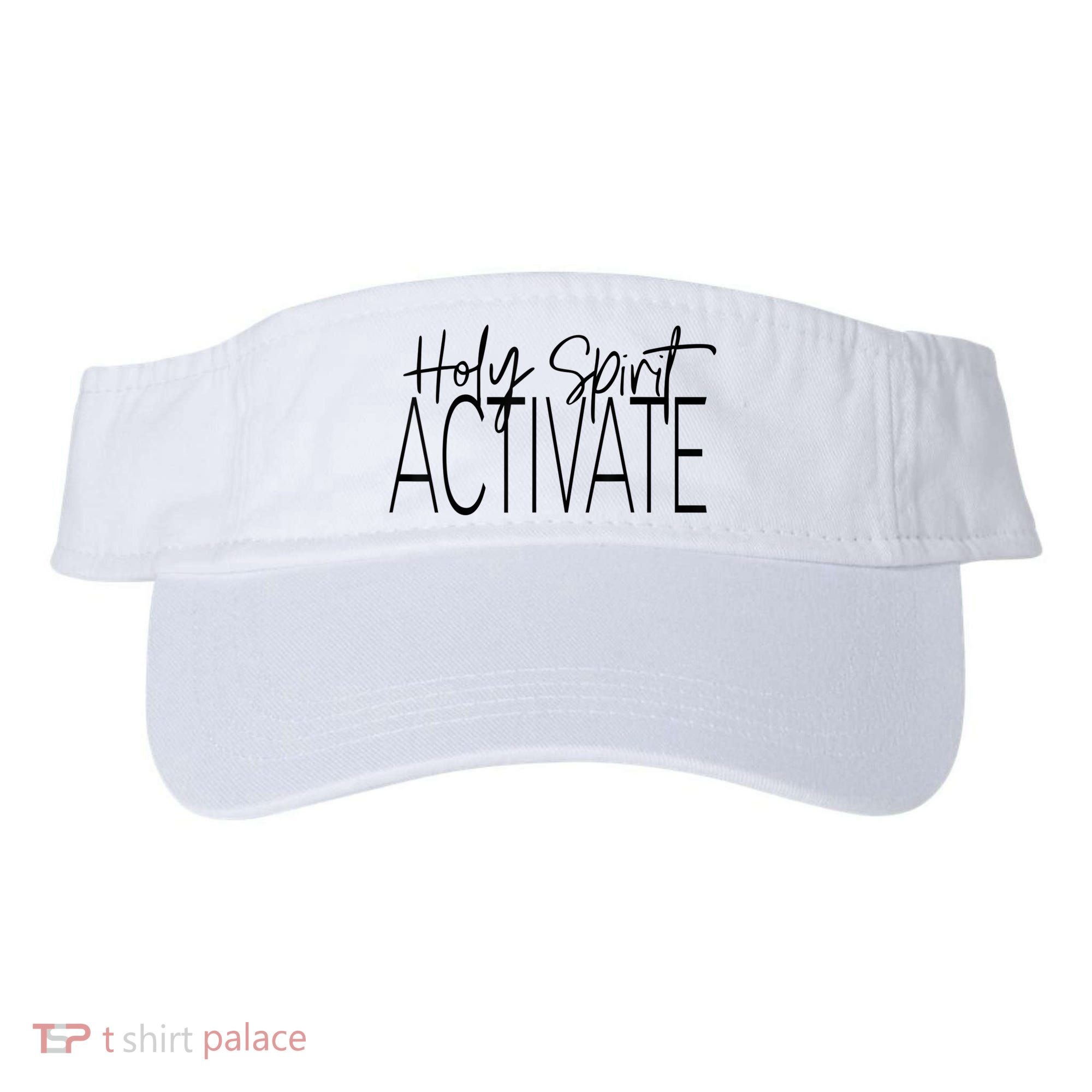 Holy Spirit Activate Western Jesus Lover Christian Religious Visor