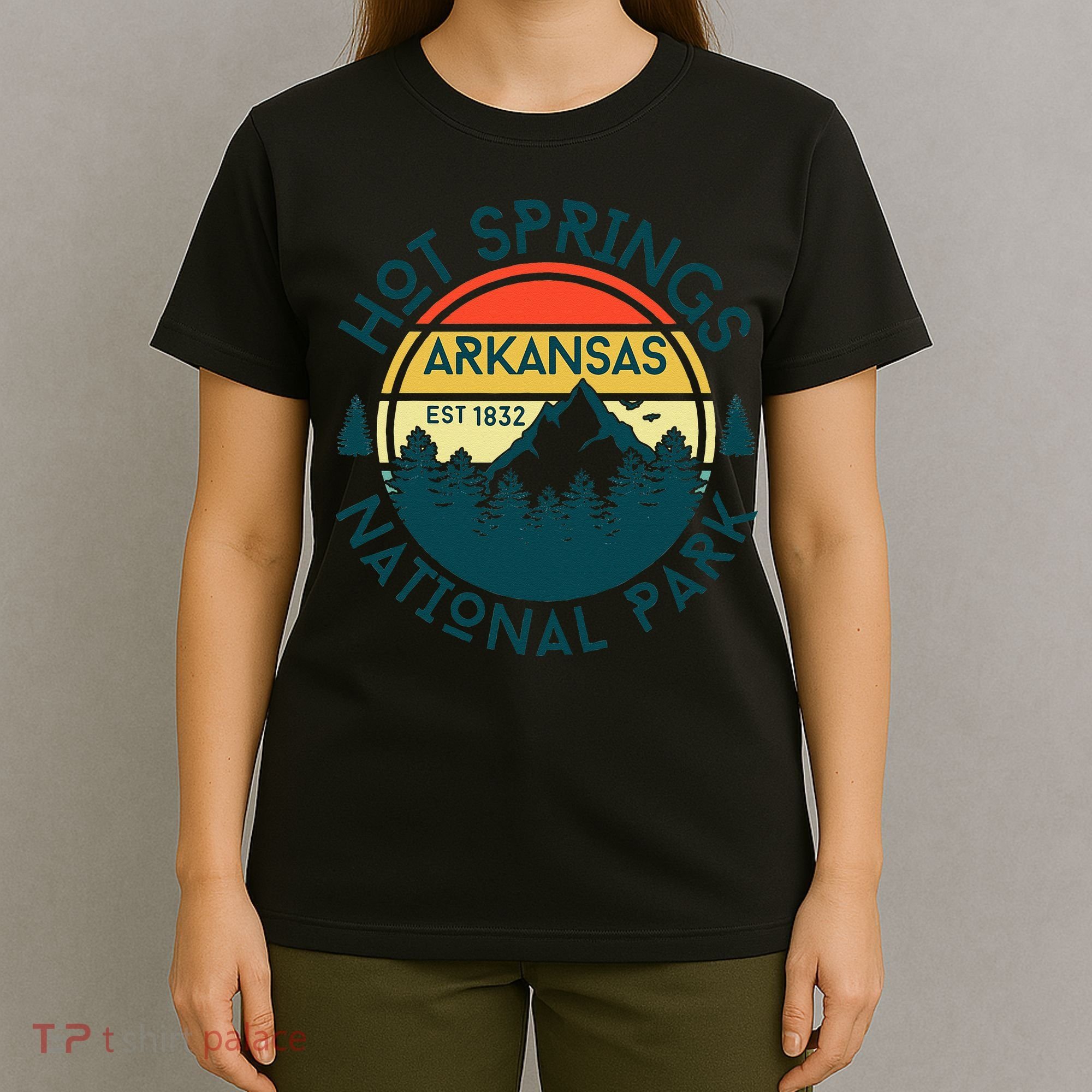 Hot Springs Arkansas Nature Hiking Outdoors Travel T-Shirt
