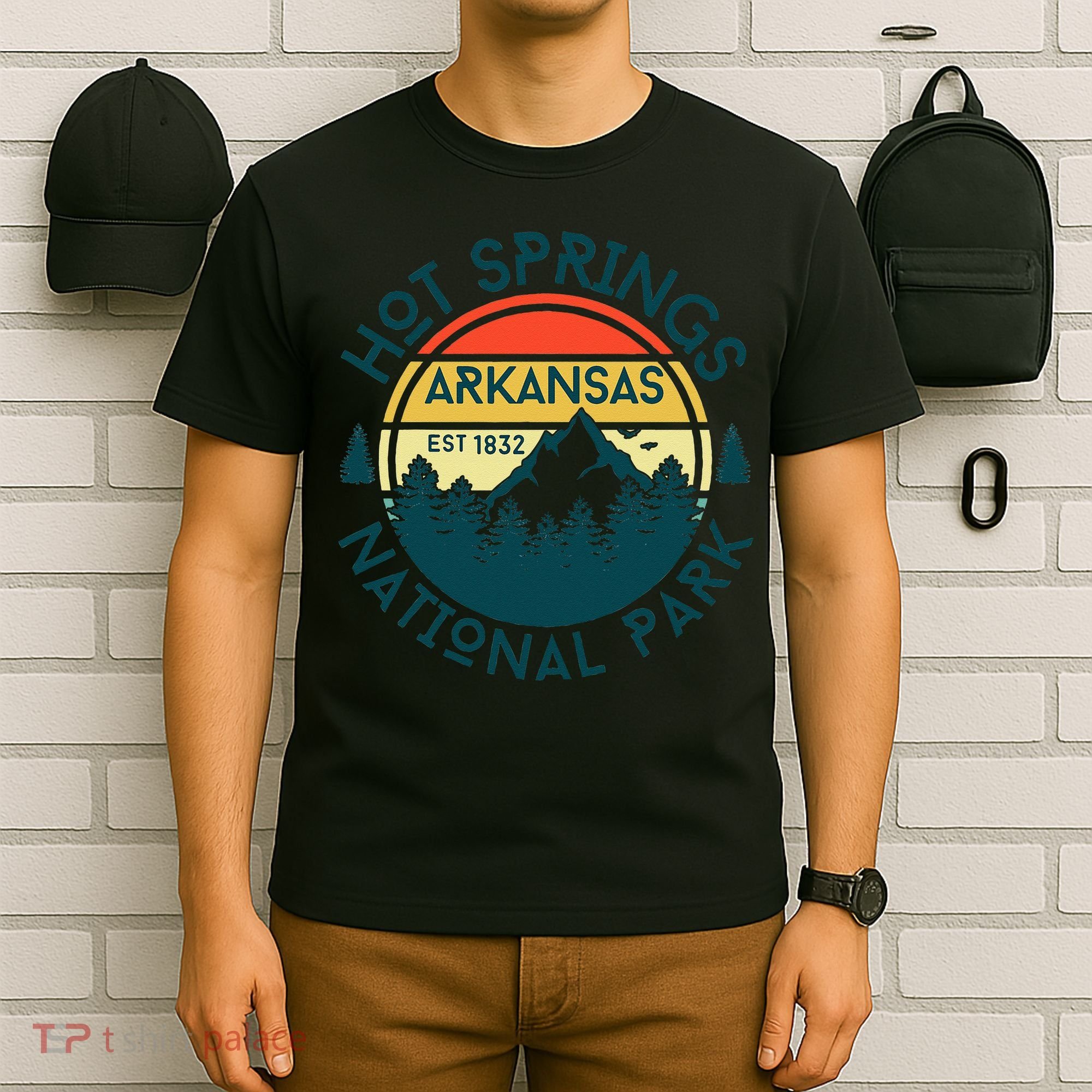 Hot Springs Arkansas Nature Hiking Outdoors Travel T-Shirt