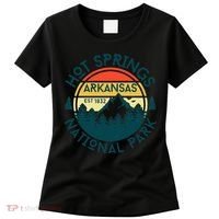 Hot Springs Arkansas Nature Hiking Outdoors Travel Women's T-Shirt thumb 0