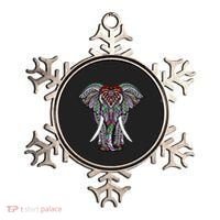 Henna Stylish Artistic Save The Elephants Wildlife Ornament thumb 0