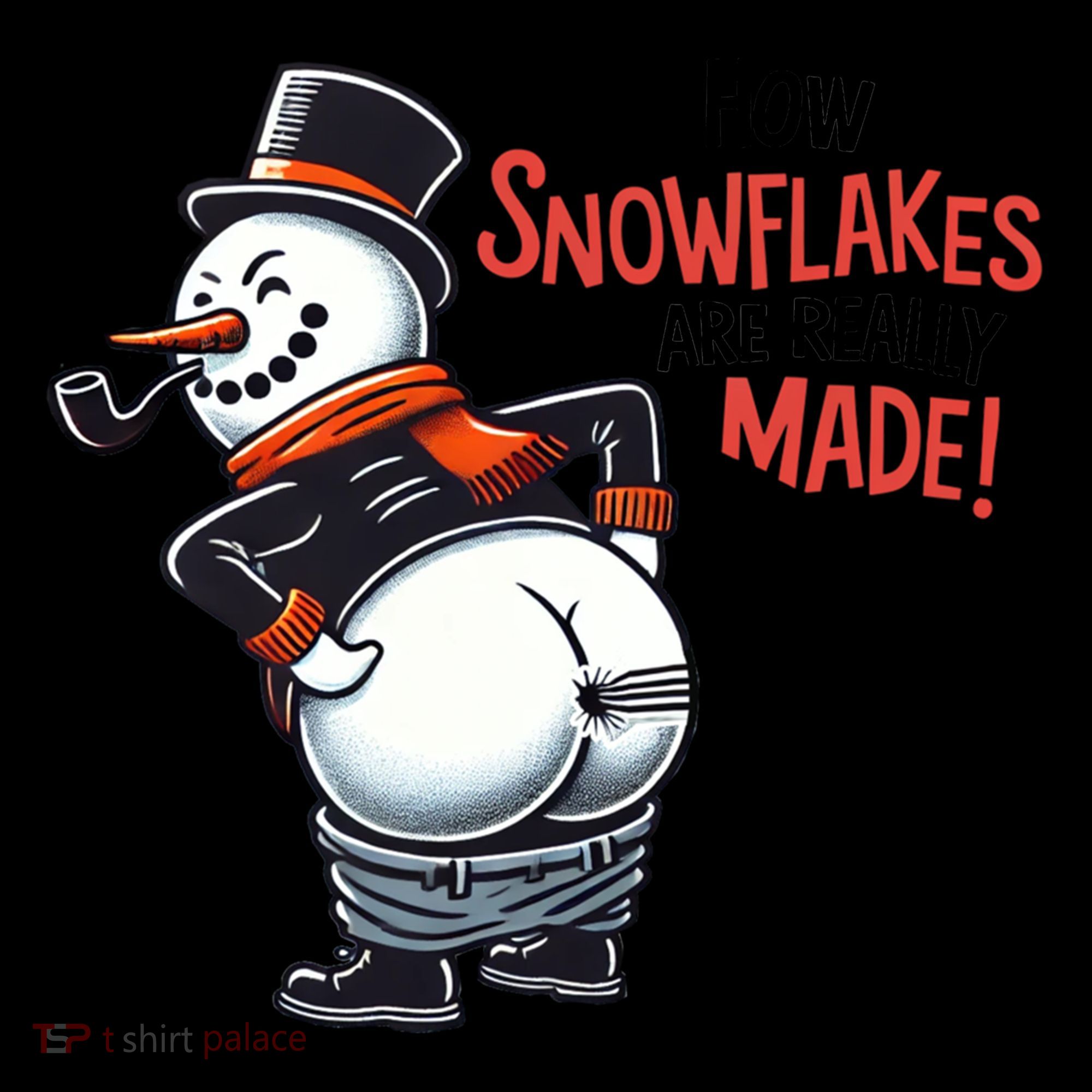 How Snowflakes Are Made Funny Winter Snowman Coffee Mug