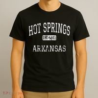 Hot Springs Arkansas AR Vintage T-Shirt thumb 3